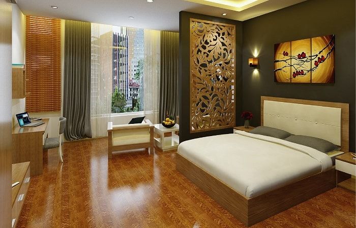 Vách ngăn CNC phòng ngủ – Nhiều mẫu mã đẹp hợp xu hướng 2024